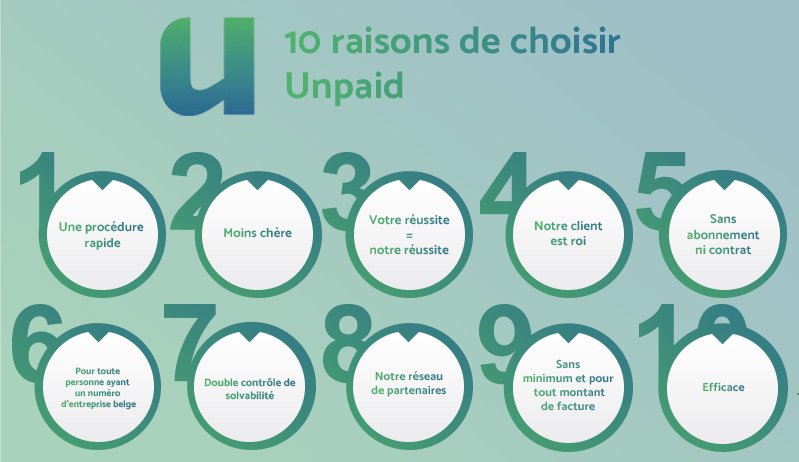 10 raisons de choisir Unpaid