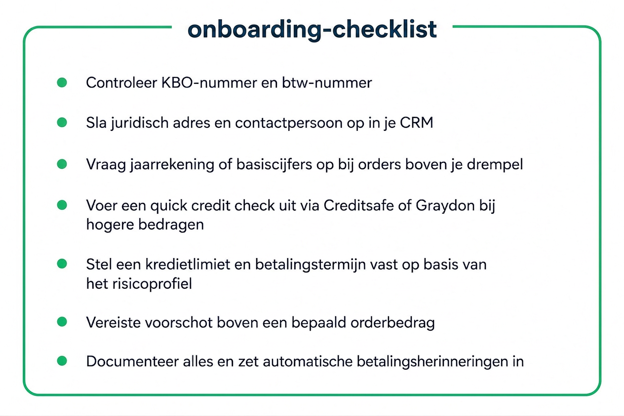 Onboarding checklist